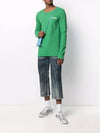 Knit Unisex Mini Logo Ribbed Ribbed Green - SUNNEI - BALAAN 7