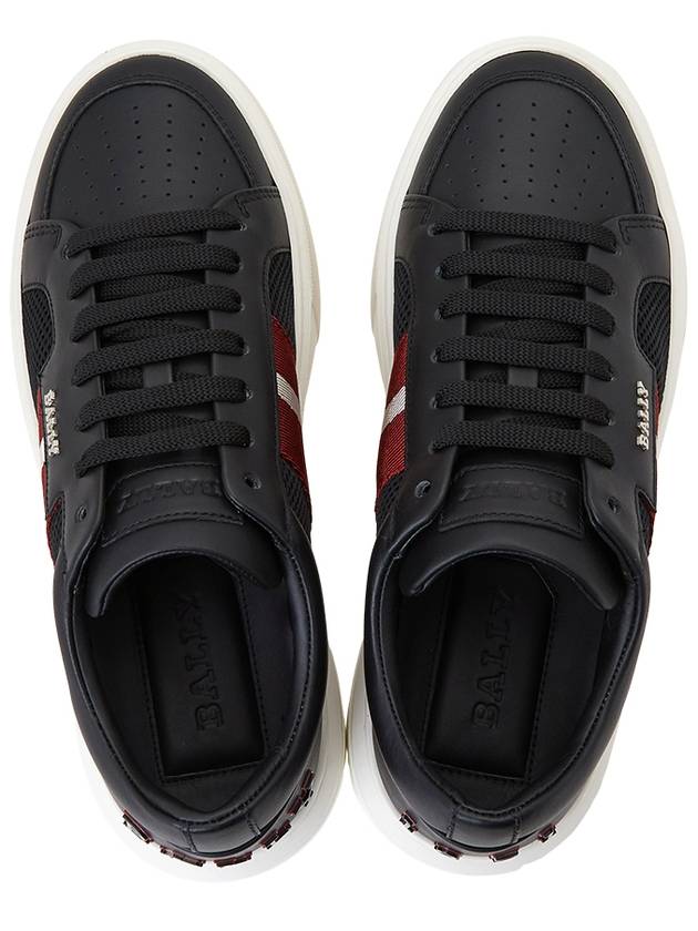 Men's Melys Low Top Sneakers Black - BALLY - BALAAN 4