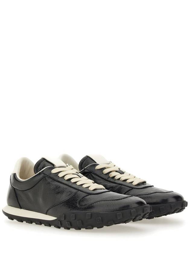 Jil Sander Low Leather Sneaker - JIL SANDER - BALAAN 2