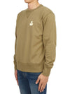 Men's Mike Logo Sweatshirt Khaki - ISABEL MARANT - BALAAN 3