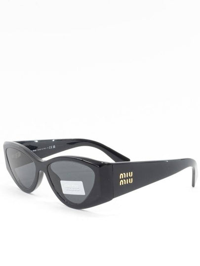 Logo Women Sunglasses SMU06Y E1AB F05S0 - MIU MIU - BALAAN 2