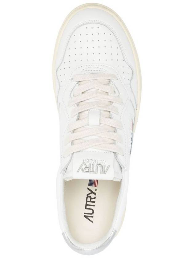 Medalist Silver Tab Low Top Sneakers White - AUTRY - BALAAN 5