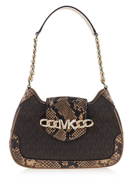 Women's Harley Shoulder Bag Camel - MICHAEL KORS - BALAAN.