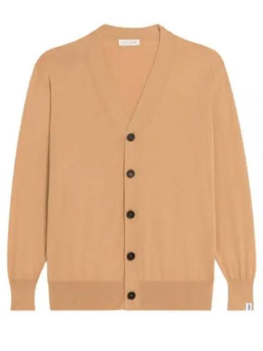 COTTON CARDIGAN KNP0041 KN0174 beige - MACKINTOSH - BALAAN 1