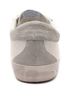 Super Star Suede Leather Low Top Sneaker White - GOLDEN GOOSE - BALAAN 5