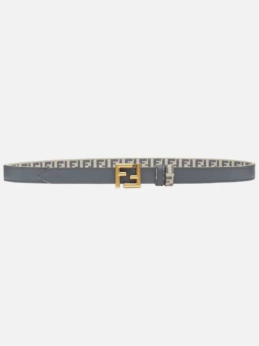 Reversible Leather Belt Blue - FENDI - BALAAN 2