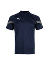 Team Final Training Jersey Short Sleeve T-Shirt Navy - PUMA - BALAAN 1