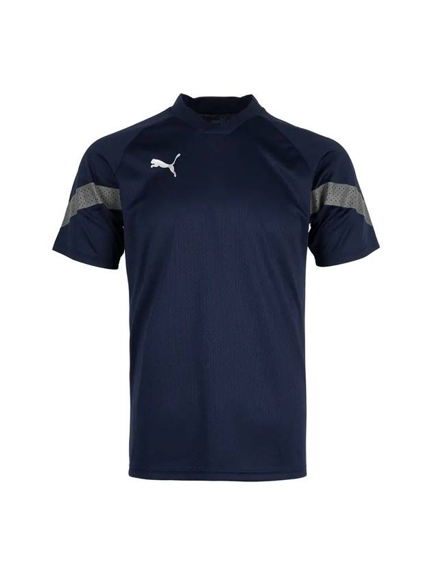 Team Final Training Jersey Short Sleeve T-Shirt Navy - PUMA - BALAAN 1