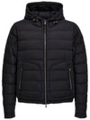 Men's Sestriere Hooded Jacket Black 1A00095549SK999 - MONCLER - BALAAN 1