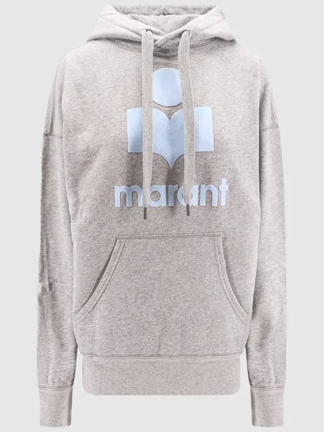 Miley Big Logo Hoodie Grey - ISABEL MARANT - BALAAN 5