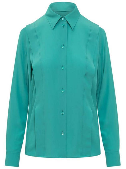 Shirt ROPW60066ARW131 319 GREEN - ROCHAS - BALAAN 2