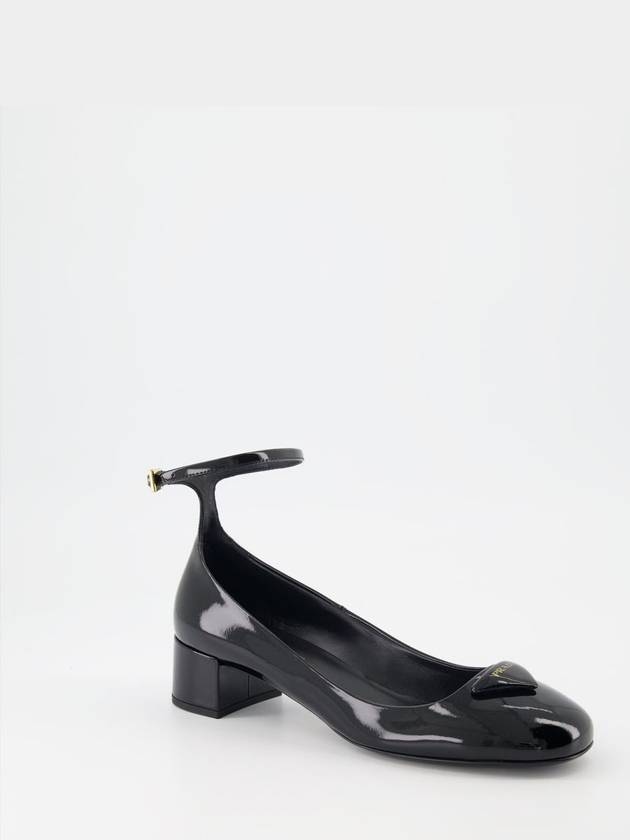 Patent Leather Pumps Black - PRADA - BALAAN 8