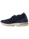 360 LP Flexi Wish Wool Walk Low Top Sneakers Shadow Blue - LORO PIANA - BALAAN 4