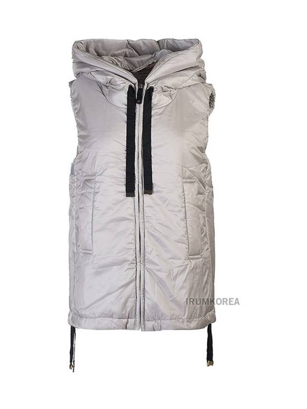 Greengo Water Repellent Vest Padded Vest Light Grey - MAX MARA - BALAAN 2