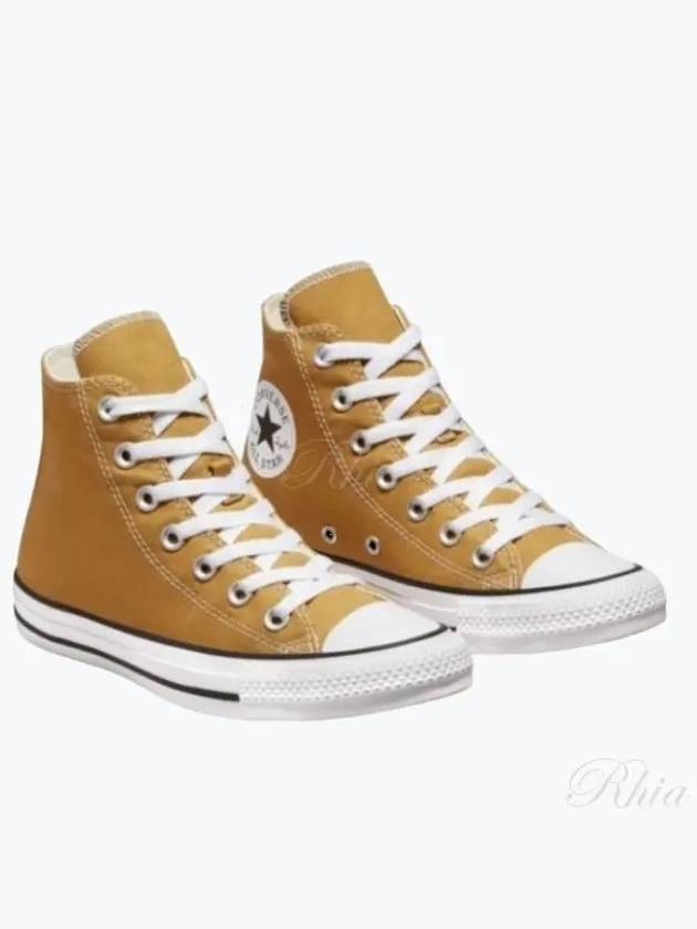 Chuck Taylor All Star Burnt Honey High A02785C Canvas Shoes - CONVERSE - BALAAN 1