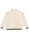 MALBON BUDWEISER Champions Fleece Sweatshirt CREAM - MALBON GOLF - BALAAN 2