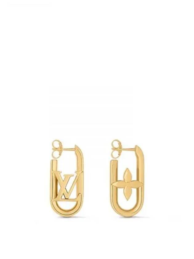 My LV Chain Earrings Gold - LOUIS VUITTON - BALAAN 2