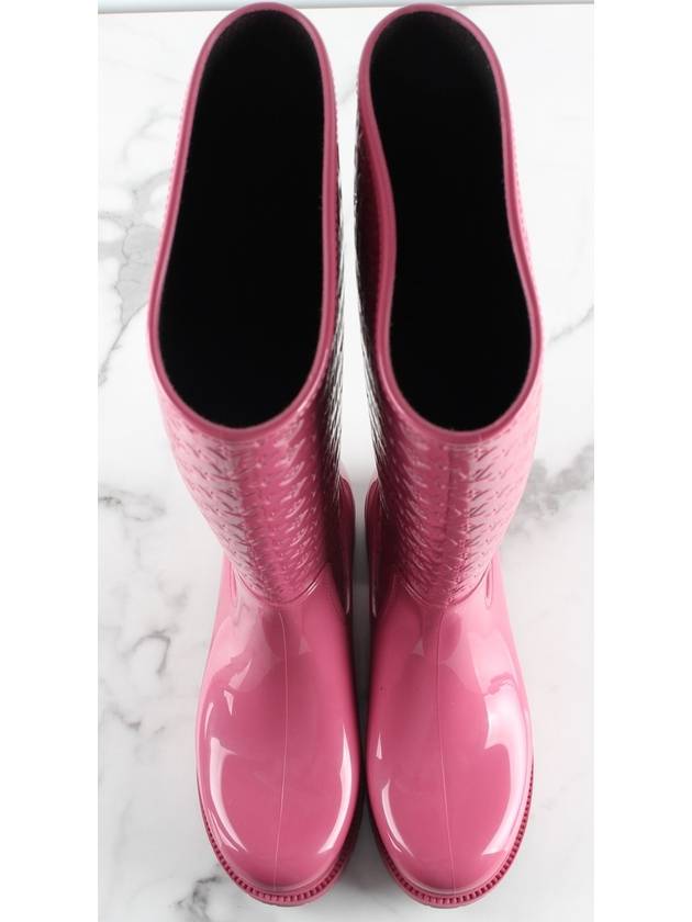 Glossy Rain Boots 36 Domestic 230 - LOUIS VUITTON - BALAAN 9