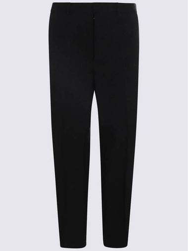 Jil Sander Black Wool Pants - JIL SANDER - BALAAN 1