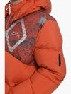 A COLD WALL Men s Orange Duck Down Puffer Padded Jumper AC223MJK107I - A-COLD-WALL - BALAAN 4