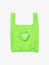 Heart Shopper Bag Green HM27GD048 - HUMAN MADE - BALAAN 1
