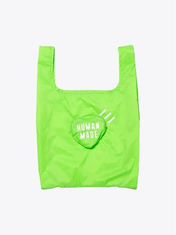 Heart Shopper Bag Green HM27GD048 - HUMAN MADE - BALAAN 1
