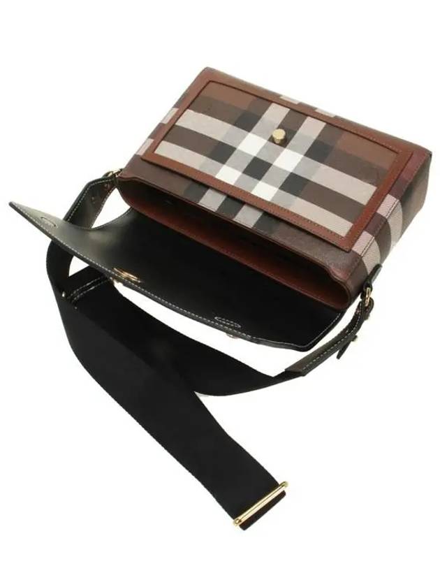 Note Shoulder Bag Dark Birch Brown - BURBERRY - BALAAN 5