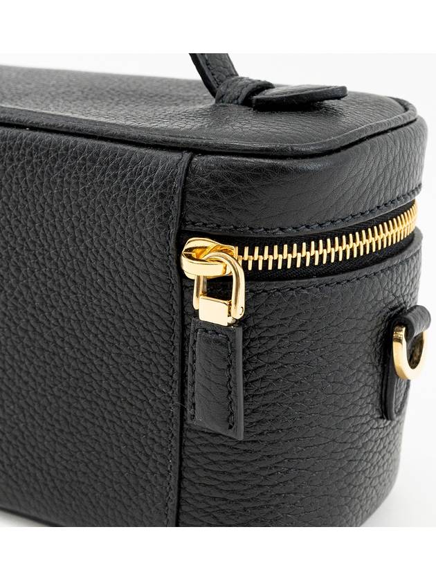 Leather Mini Bag Black - PRADA - BALAAN 10