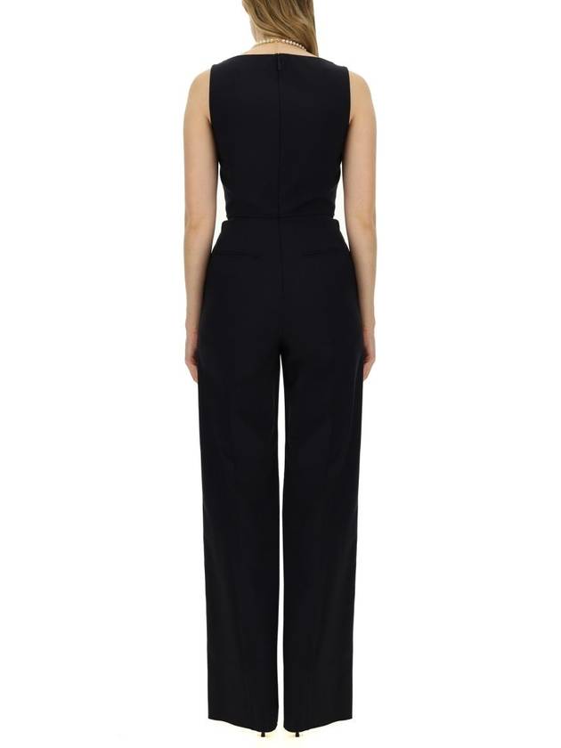 Valentino Garavani Jumpsuit With V Detail - VALENTINO - BALAAN 5