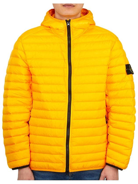 Loom Woven Chambers R-Nylon Down-TC Packable Jacket Yellow - STONE ISLAND - BALAAN.