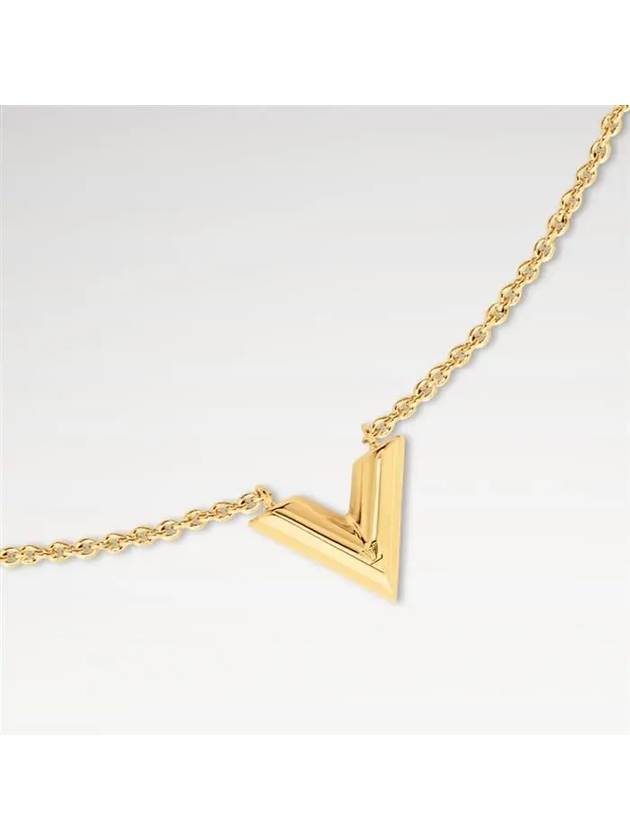 Louis Vuitton Essential V Necklace M00857 - HERMES - BALAAN 2