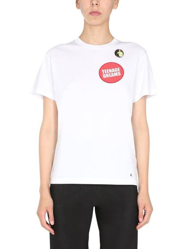 Raf Simons Crew Neck T-Shirt - RAF SIMONS - BALAAN 1