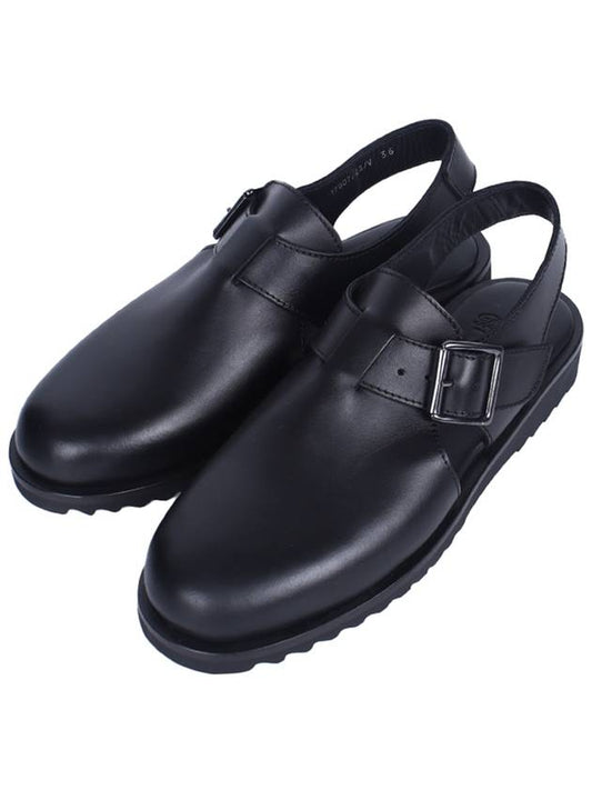 24SS Women's Adriatic Sandals Black 214915 NOIR - PARABOOT - BALAAN 1