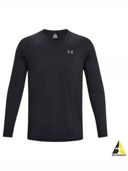 Motion Long Sleeve T-Shirt Black - UNDER ARMOUR - BALAAN 2