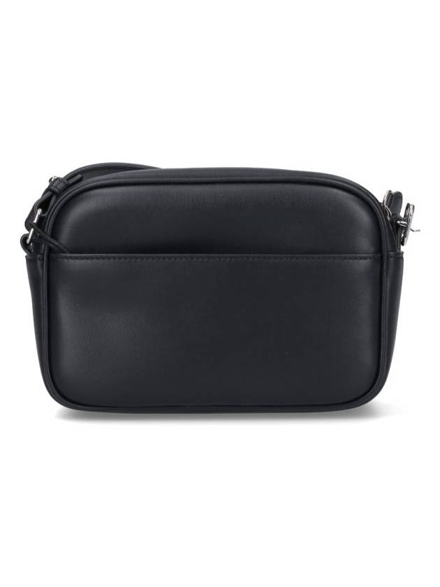 Leather Top Handle Cross Bag Black - COURREGES - BALAAN 4