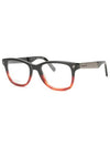 Eyewear Square Eyeglasses Black Red - DSQUARED2 - BALAAN 1