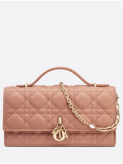 Miss Cannage Lambskin Mini Bag Bag Rose Des Vents - DIOR - BALAAN 2