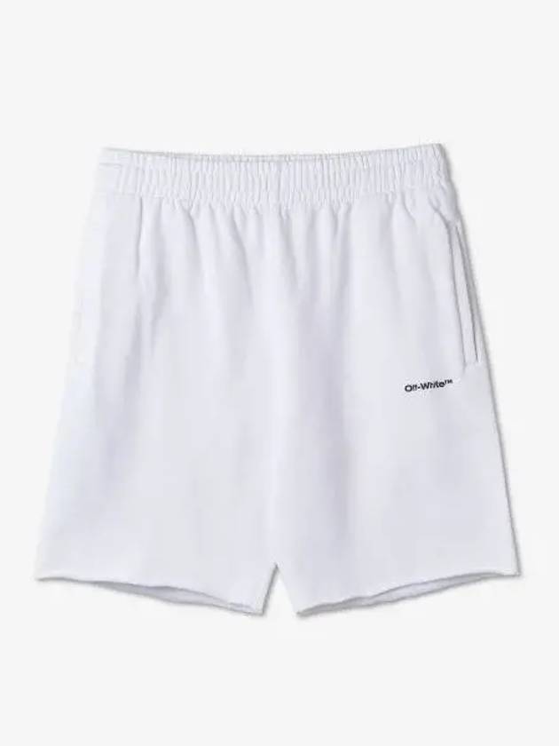 Wave Out Diag Mesh Shorts White - OFF WHITE - BALAAN 2