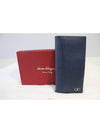 Ferragamo men s long wallet navy - SALVATORE FERRAGAMO - BALAAN 1