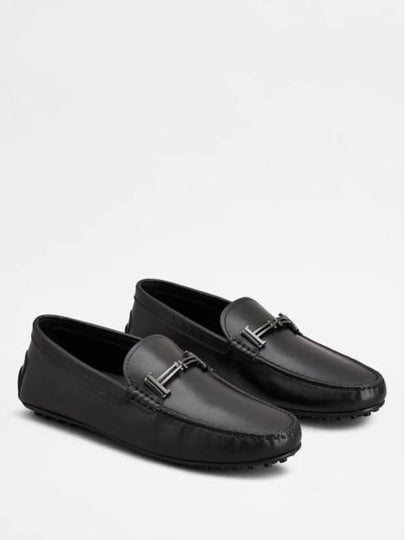 City Gommino Leather Driving Shoes Black - TOD'S - BALAAN 2