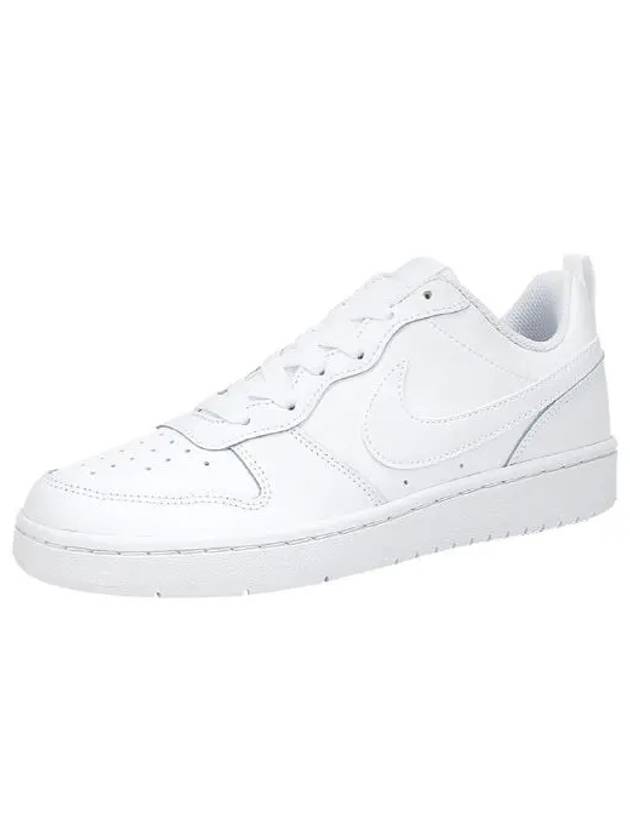 Court Borough Low 2 Low Top Sneakers Triple White - NIKE - BALAAN 8