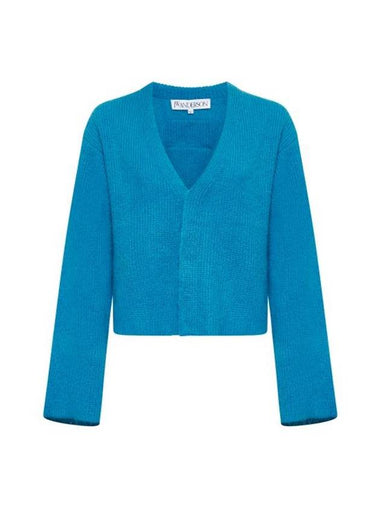 V-Neck Cardigan Blue - JW ANDERSON - BALAAN 1