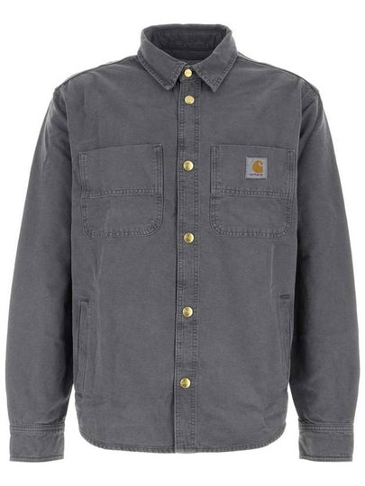 Conro Regular Fit Long Sleeve Shirt Grey - CARHARTT WIP - BALAAN 2