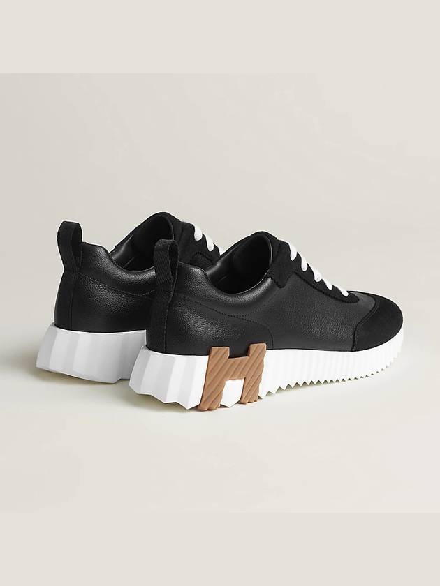 Bouncing Low Top Sneakers Noir - HERMES - BALAAN 3