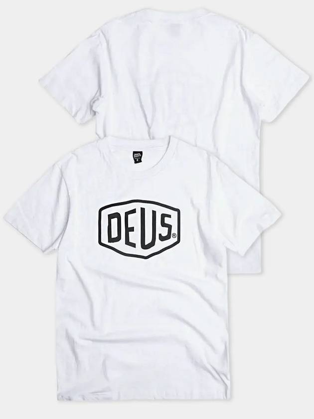 All sizes Deus Shield short sleeve t-shirt white DMW41808E - DEUS EX MACHINA - BALAAN 5