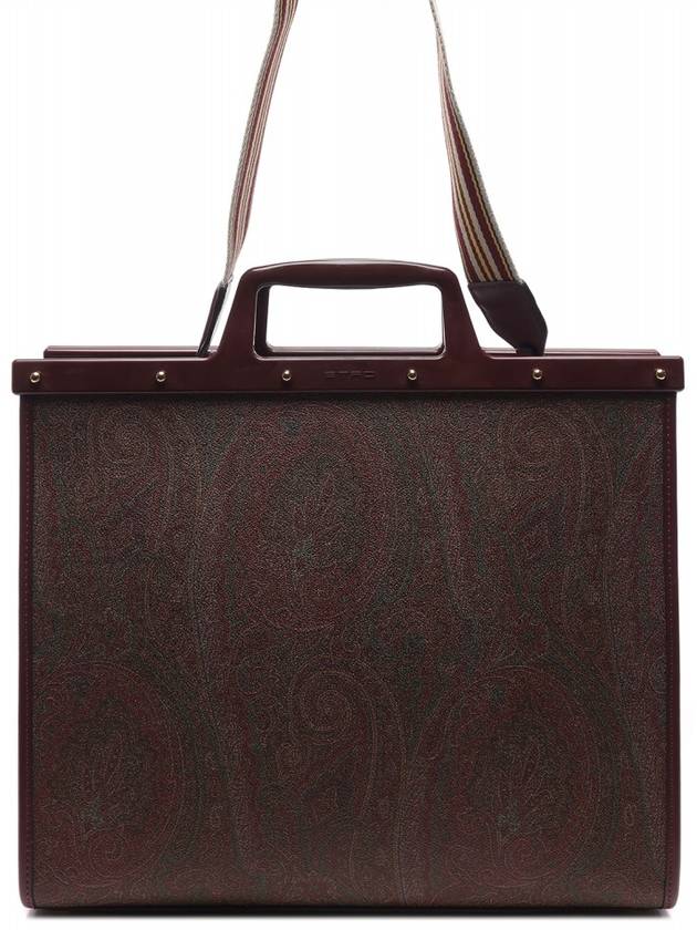 Pegasus Tote Bag Brown - ETRO - BALAAN 5