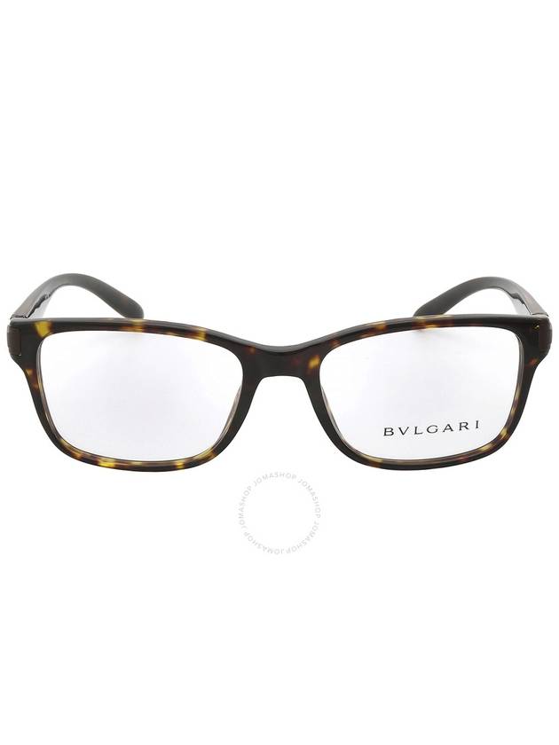 Bvlgari Demo Rectangular Men's Eyeglasses BV3051 504 53 - BVLGARI - BALAAN 1