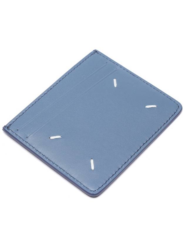 Stitch Diagonal Card Wallet Blue - MAISON MARGIELA - BALAAN 6