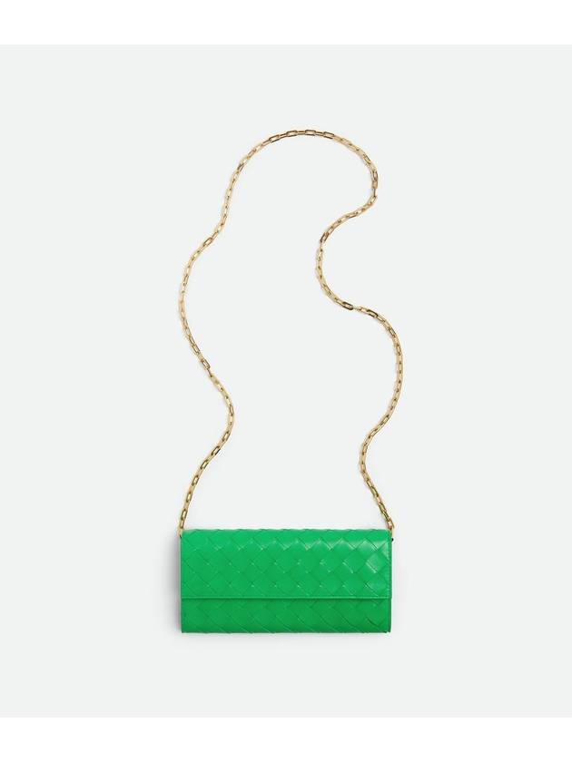 Intrecciato Chain Long Wallet Parakeet - BOTTEGA VENETA - BALAAN 2