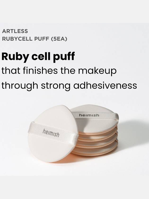 [heimish] Artless Rubycell Puff (5ea) - HEIMISH - BALAAN 2